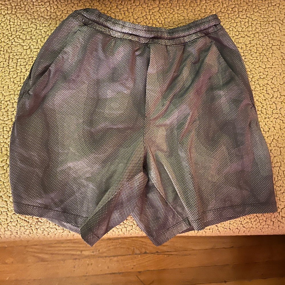 Lululemon Grey Patterned Jacquard Pacebreaker Sho… - image 1